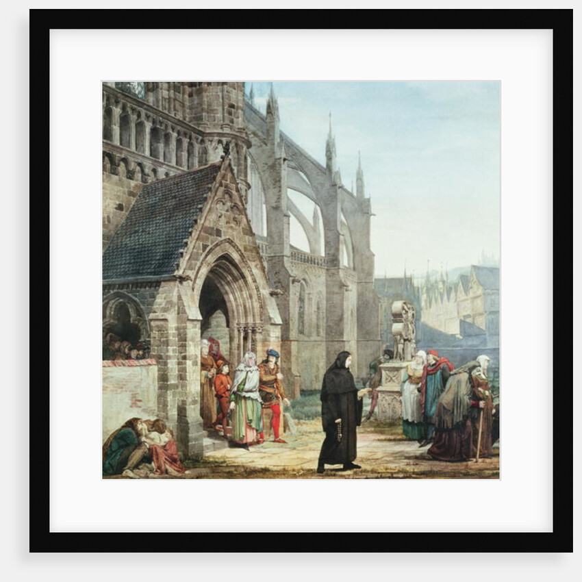 Faust and Marguerite, 1857 by Lawrence Alma-Tadema