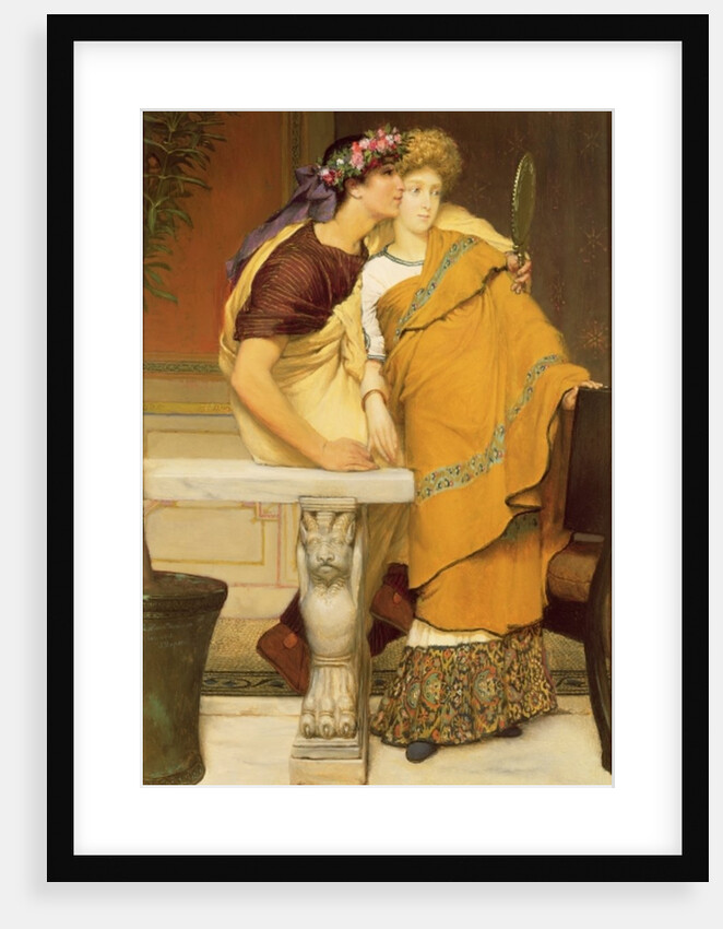 The Mirror, 1868 by Lawrence Alma-Tadema