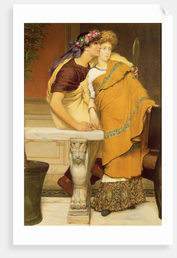 The Mirror, 1868 by Lawrence Alma-Tadema