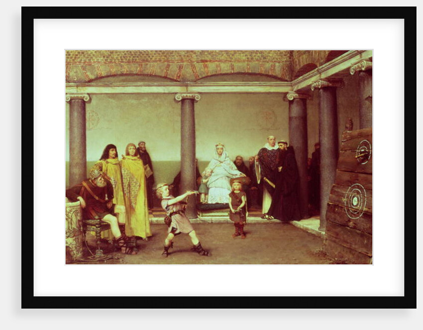 The Education of the Children of Clothilde and Clovis, 1868 by Lawrence Alma-Tadema