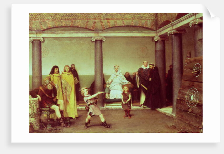 The Education of the Children of Clothilde and Clovis, 1868 by Lawrence Alma-Tadema