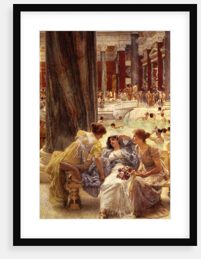 The Baths of Caracalla, 1899 by Lawrence Alma-Tadema