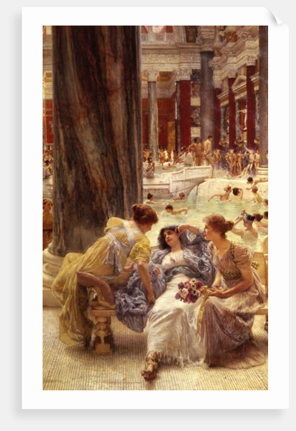 The Baths of Caracalla, 1899 by Lawrence Alma-Tadema