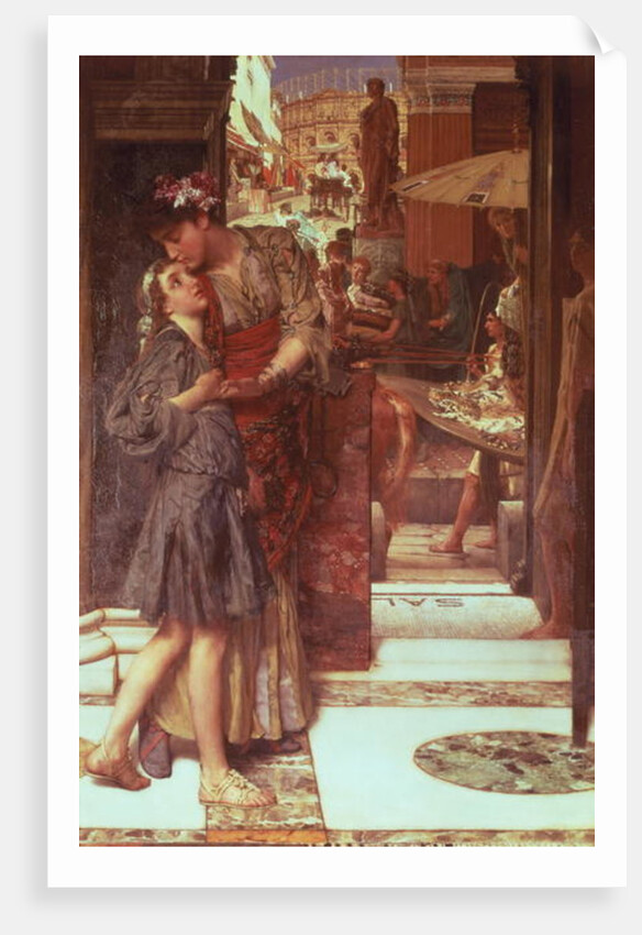 The Departure, 1880 by Lawrence Alma-Tadema