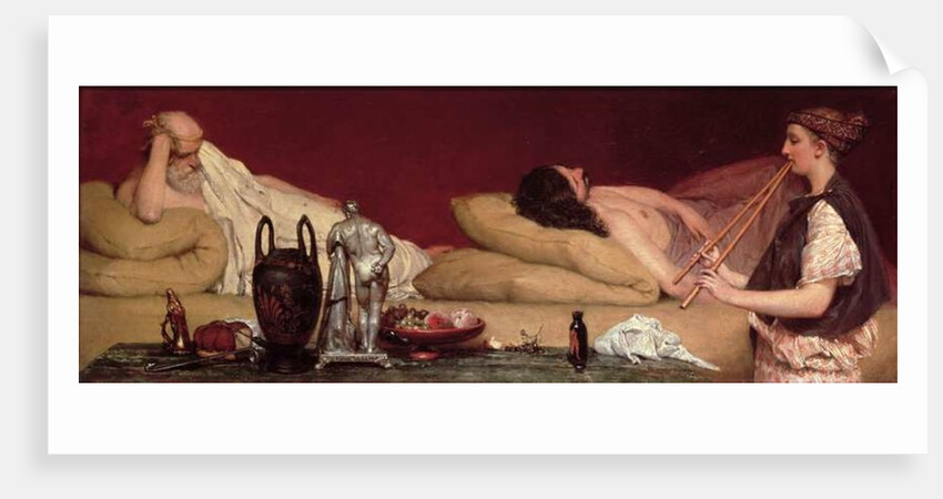 The Siesta, 1868 by Lawrence Alma-Tadema