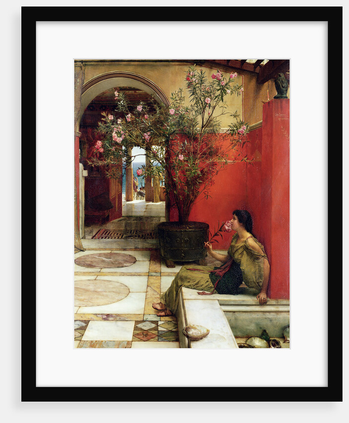 An Oleander, 1882 by Lawrence Alma-Tadema