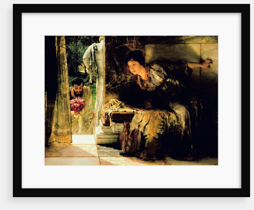 Welcome Footsteps, 1883 by Lawrence Alma-Tadema