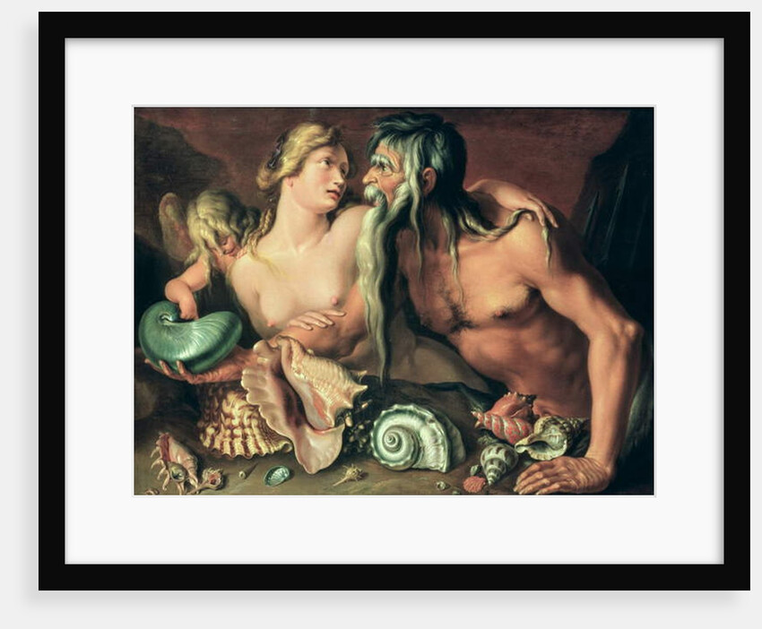 Neptune and Amphitrite by Jacques II de Gheyn