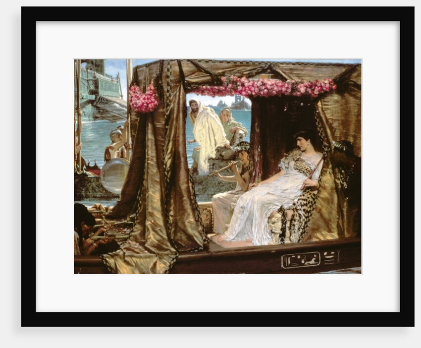 The Meeting of Antony and Cleopatra, 1885 by Lawrence Alma-Tadema