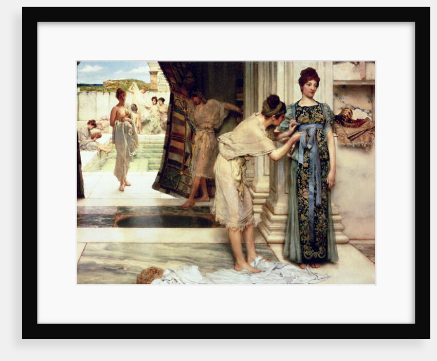 The Frigidarium, 1890 by Lawrence Alma-Tadema