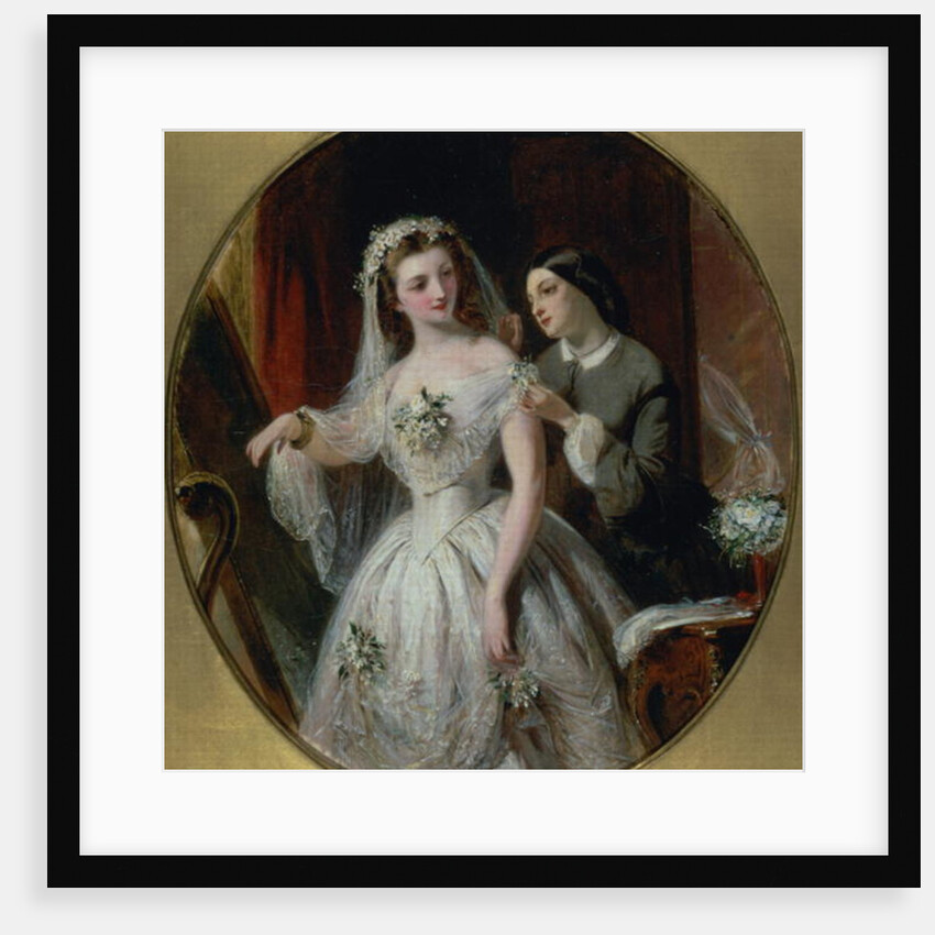The Wedding Dress by Abraham Solomon