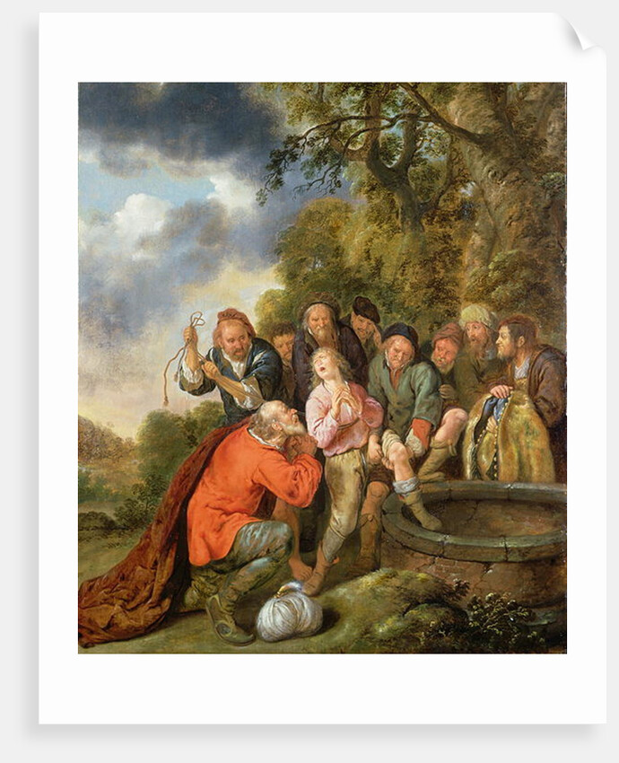Joseph Being Cast into the Well by his Brothers by Jan Miense Molenaer