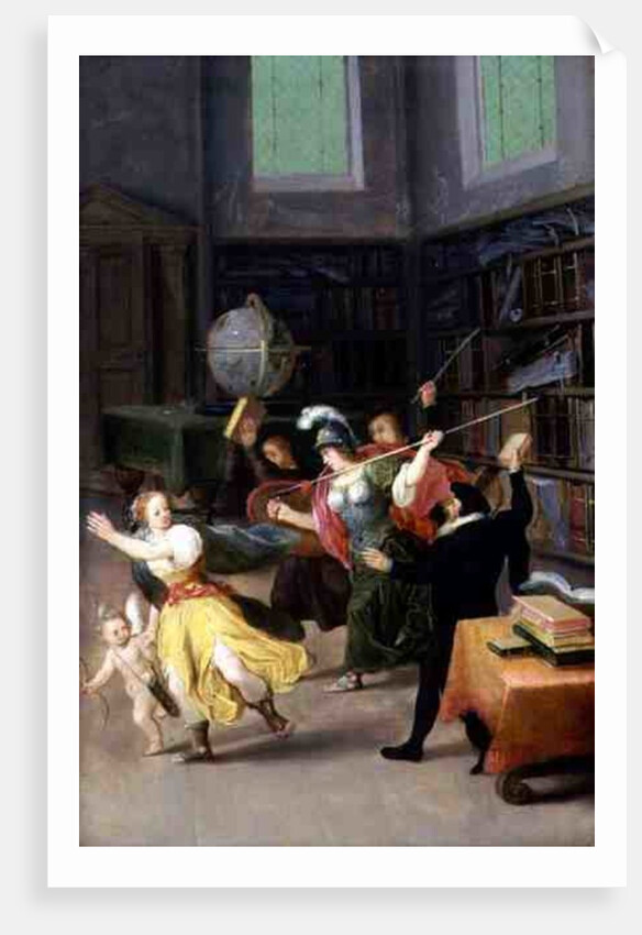 Allegory of Love and Ignorance, Wisdom and Learning by Adriaen van Stalbemt