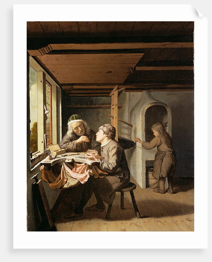 A Watchmaker and his Apprentice by Olivier van Deuran