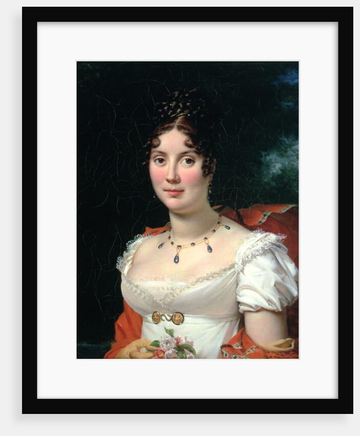Portrait of a Lady in an Empire Dress by Francois Pascal Simon Baron Gerard