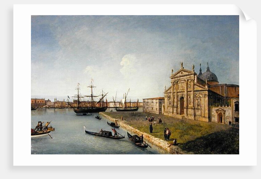 The Bacino di San Marco from San Giorgio Maggiore by Michele Marieschi