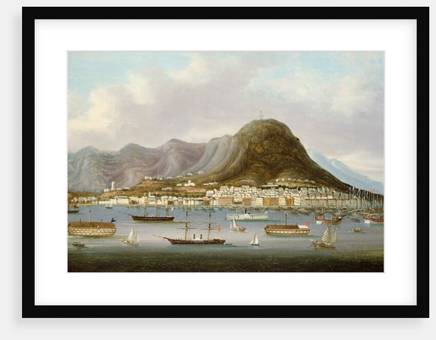 A View of Hong Kong by School Anglo-Chinese