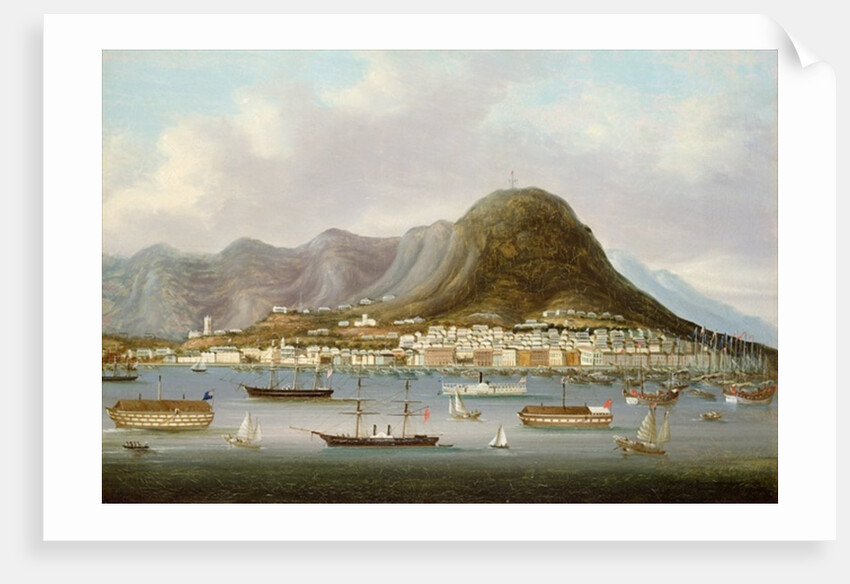 A View of Hong Kong by School Anglo-Chinese