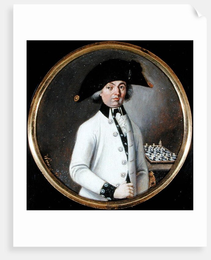 Portrait of a Gentleman Chess Player by Johann Werner