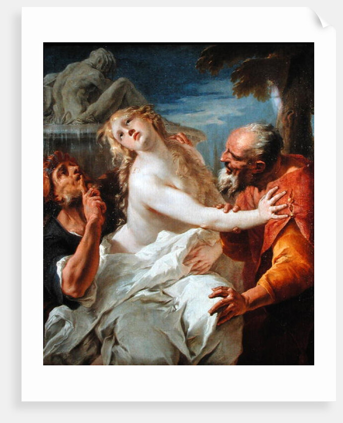 Suzanna and the Elders by Francesco Bernardini