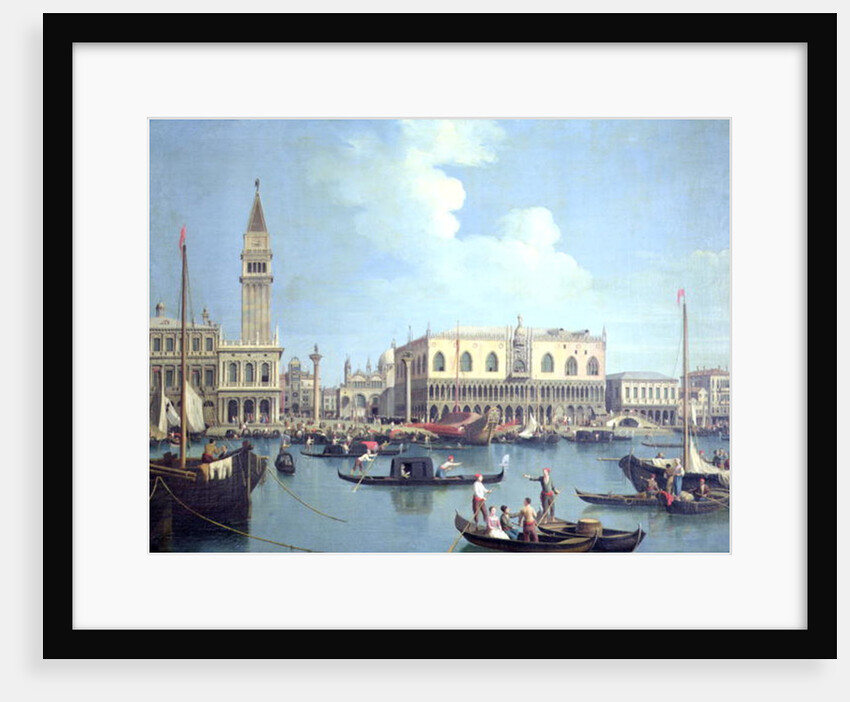 A View of the Grand Canal by Antonio Canaletto