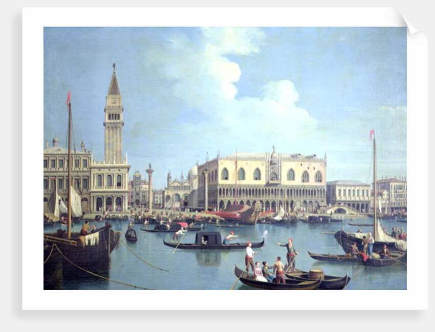 A View of the Grand Canal by Antonio Canaletto