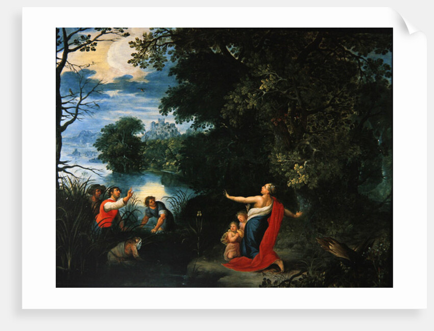 Latona and the Frogs by Abraham Govaerts