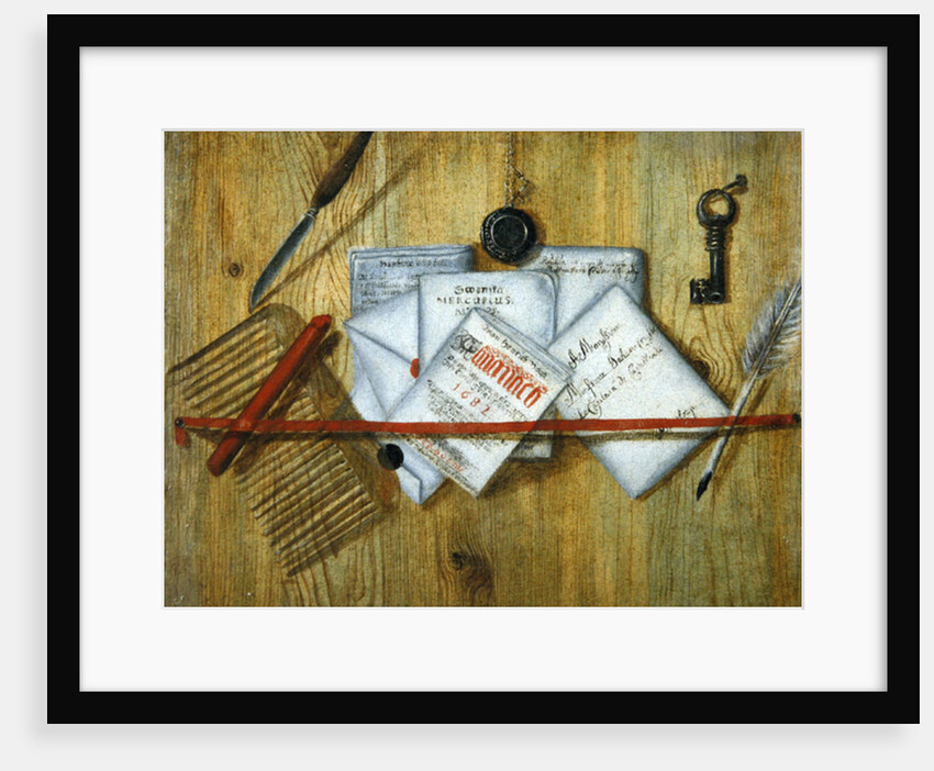 A trompe l'oeil by Jan Klopper