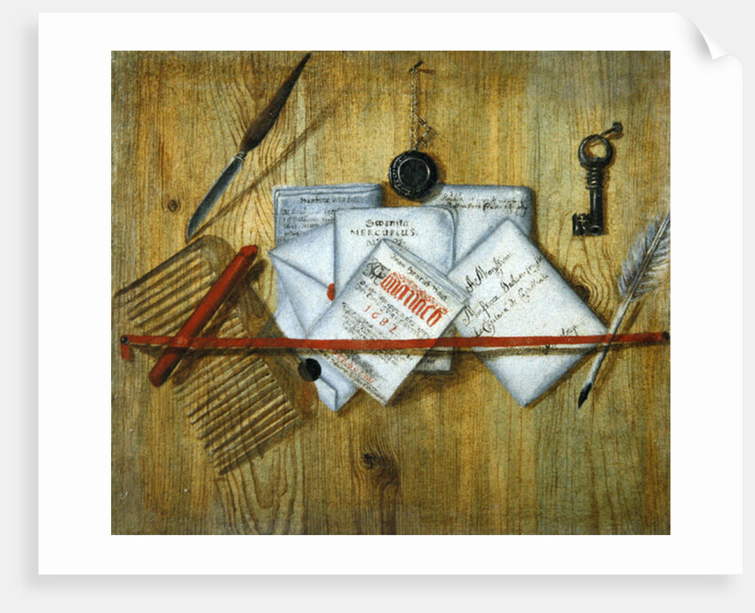 A trompe l'oeil by Jan Klopper