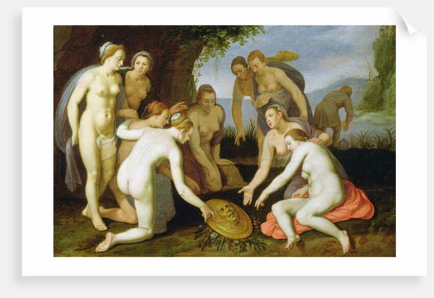 A Scene from the Legend of Perseus and Andromeda by Cornelis (workshop of) Cornelisz. van Haarlem