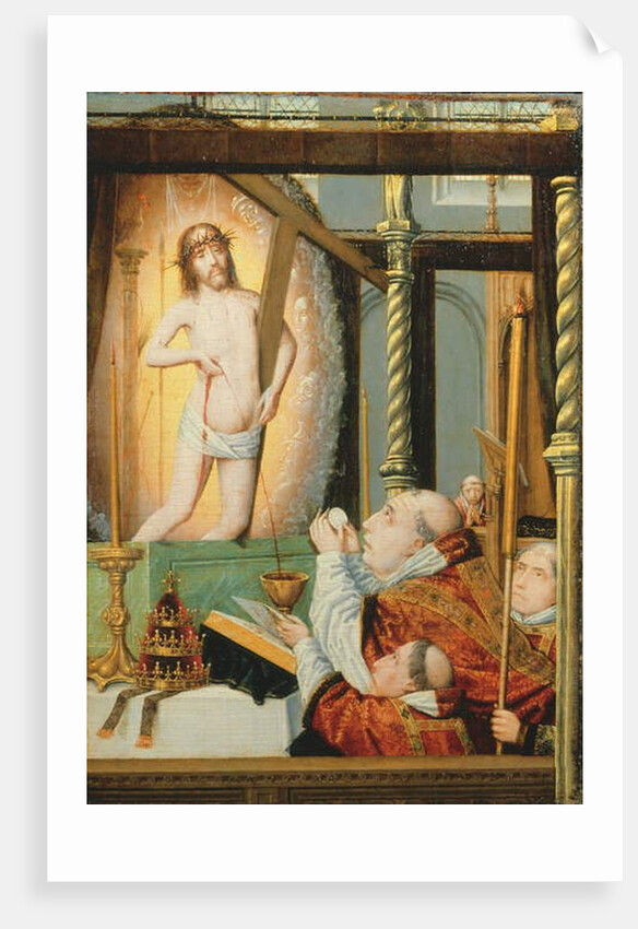 Mass of St Gregory, c.1510 by Flemish School