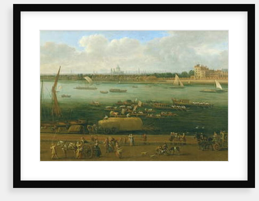 A Panoramic View of Lambeth Palace by Jan the Elder Griffier