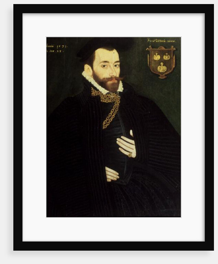 Portrait of a Gentleman, traditionally called A Member of the Dacre Family, 1571 by George Gower