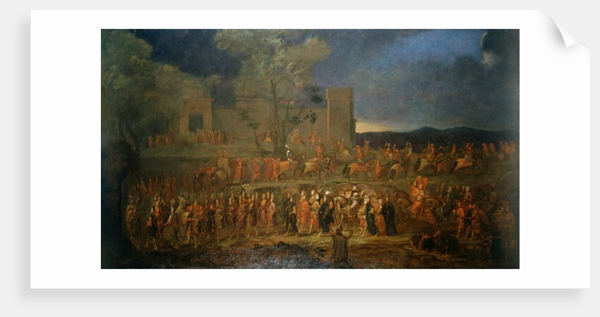 The Sultan of Turkey by Jean Baptiste Vanmour