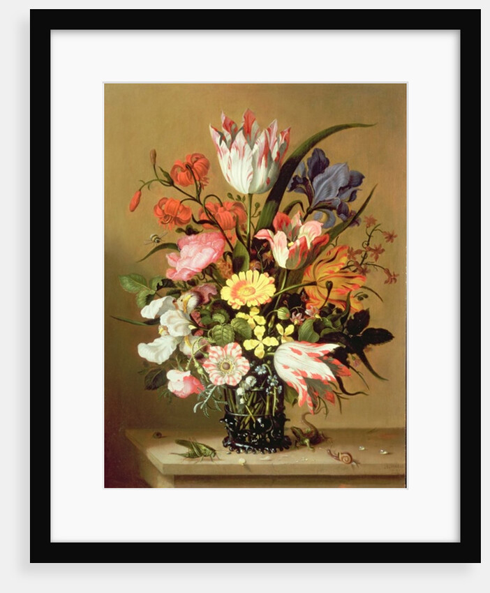 Flowers in a Vase, 1635 by Jacob Marrel