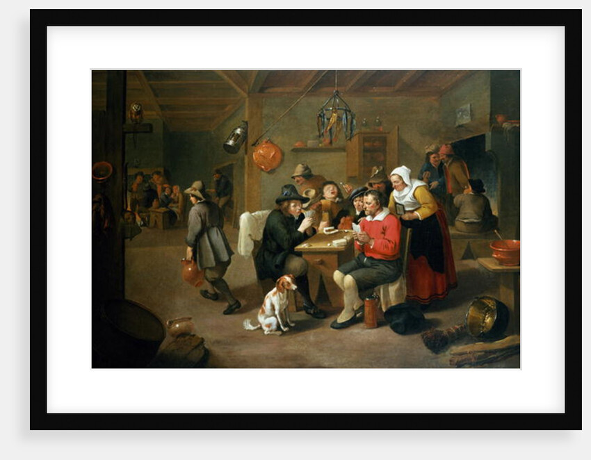 The Card Players by Matheus van Helmont