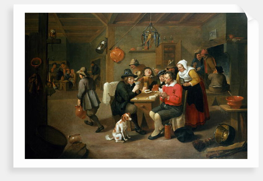 The Card Players by Matheus van Helmont