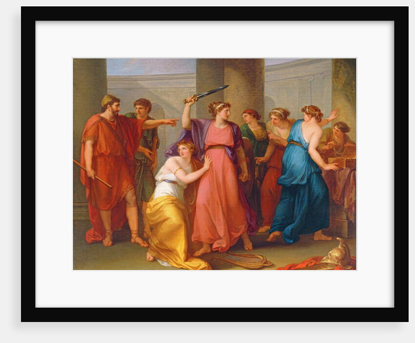 Achilles Discovered by Angelica Kauffman