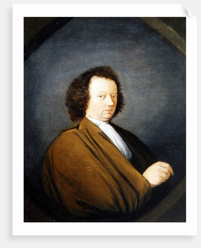 A Portrait of a Man, Half Length, Seated, 1680 by Cornelis Dusart