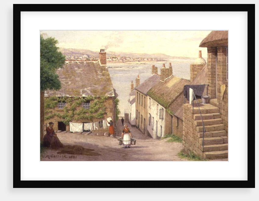 View of Penzance from Newlyn, 1881 by John Mulcaster Carrick