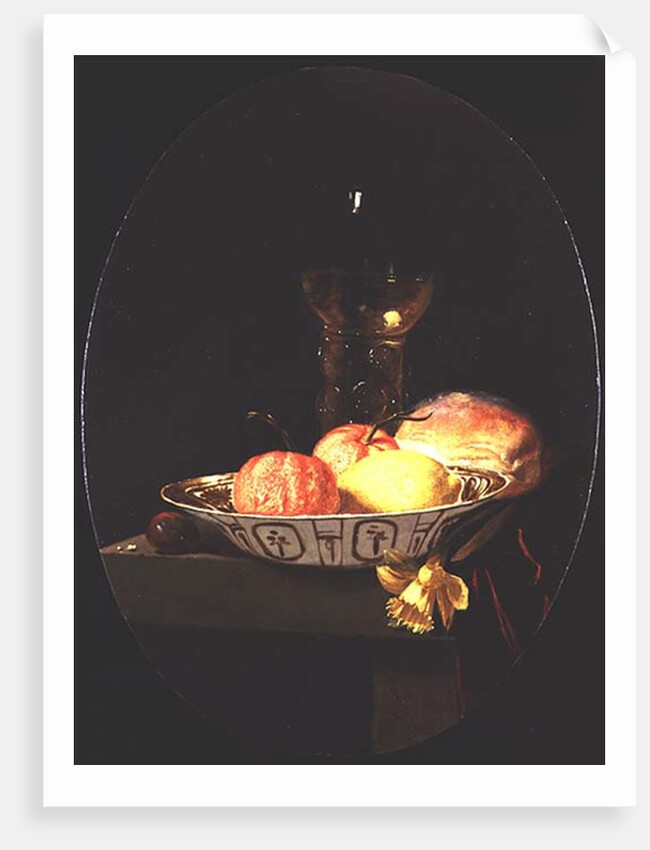 Pomeranzes in a Chinese bowl by Jurian van Streeck or Streek