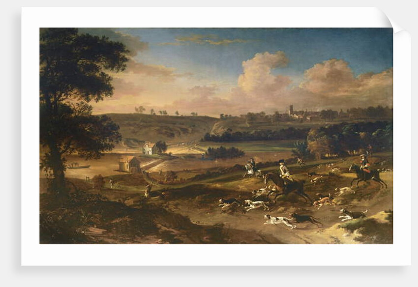 Stag Hunting in Sprotborough by Jan Wyck