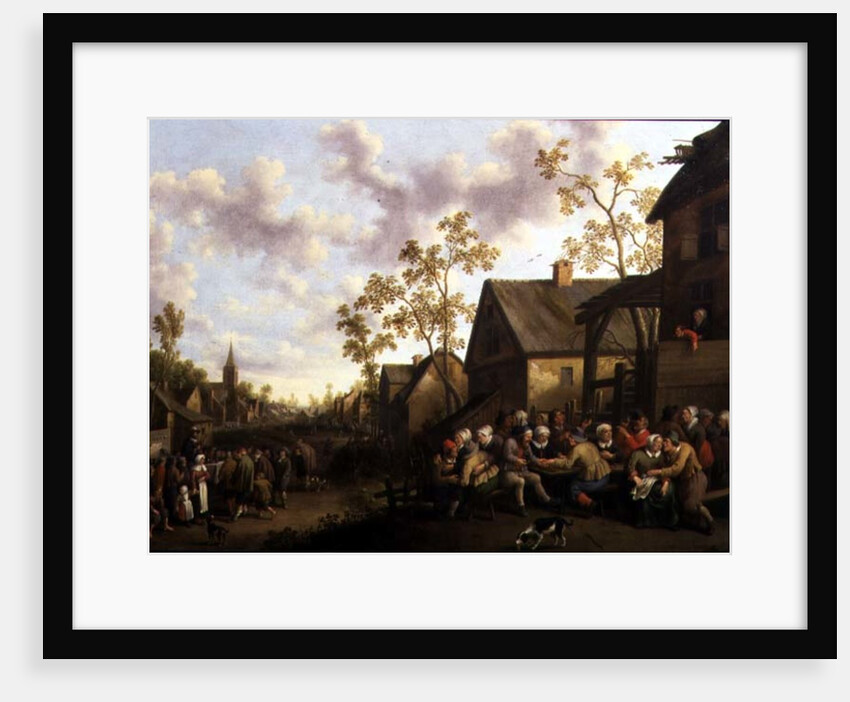 Village Festival by Joost Cornelisz Droochsloot