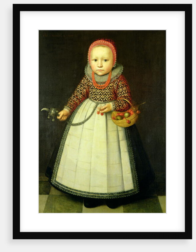 Portrait of a Young Girl by Adriaen van der Linde