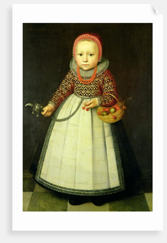 Portrait of a Young Girl by Adriaen van der Linde