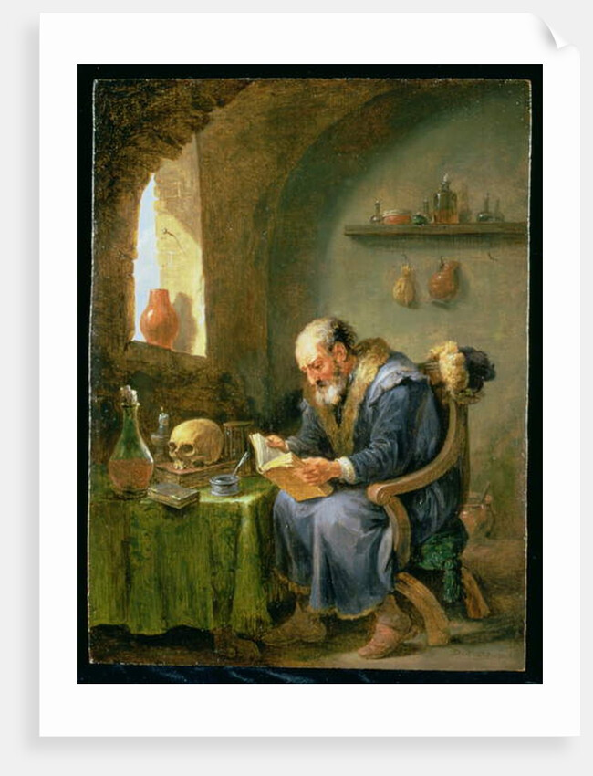 The Alchemist by David the Younger Teniers