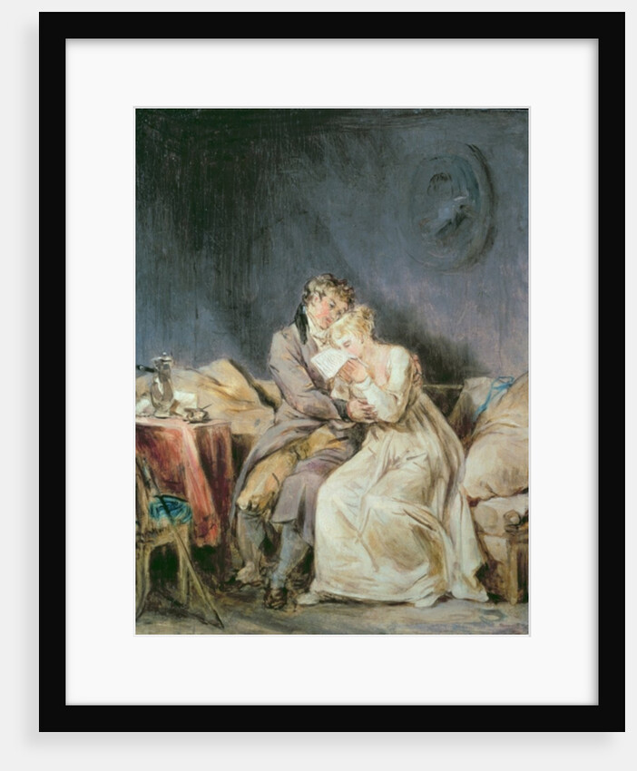 Reading the Letter by Marguerite Gerard