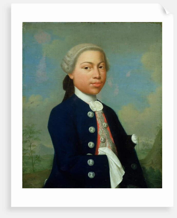 Portrait of a Young North African Moor by Diderick Herman Cuypers