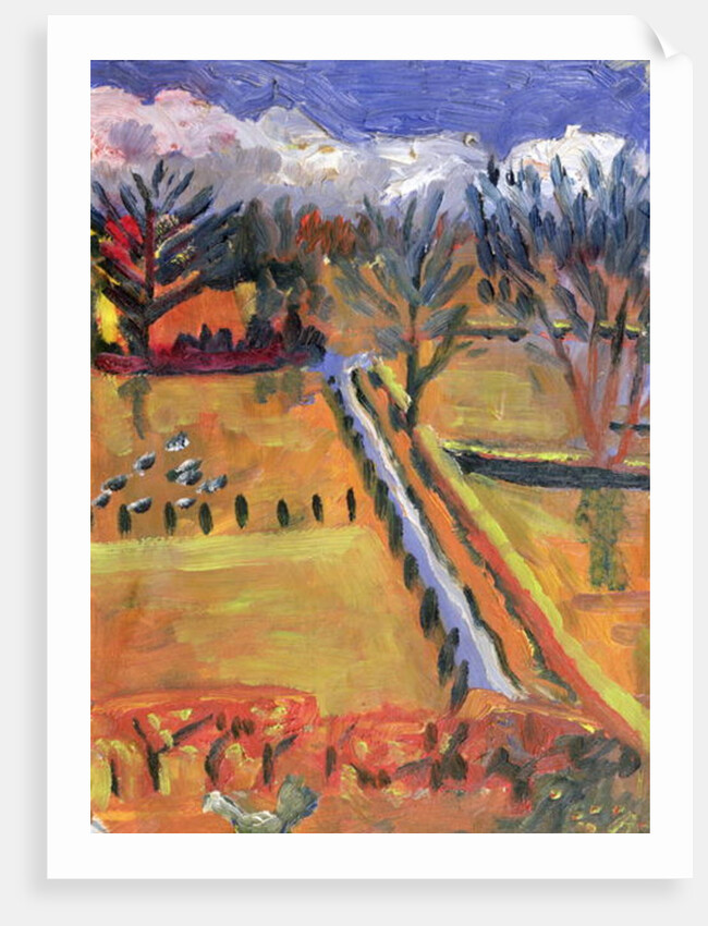 Blue Road, Hereford, 1998 by Robert Hobhouse