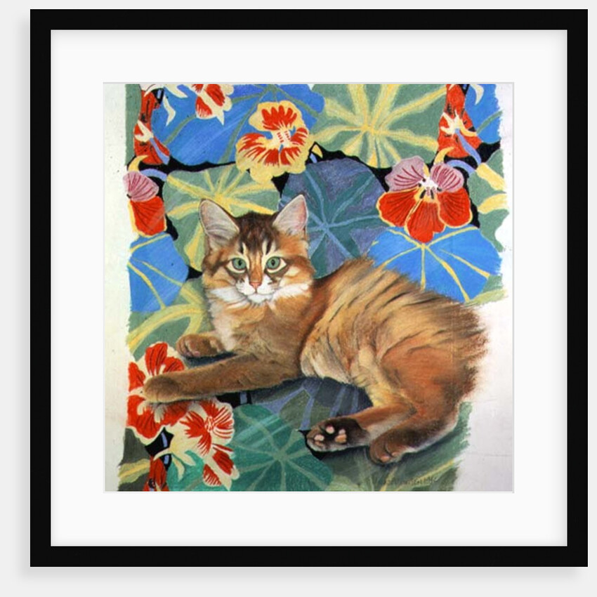 Sootsy and Dufy Fabric by Anne Robinson